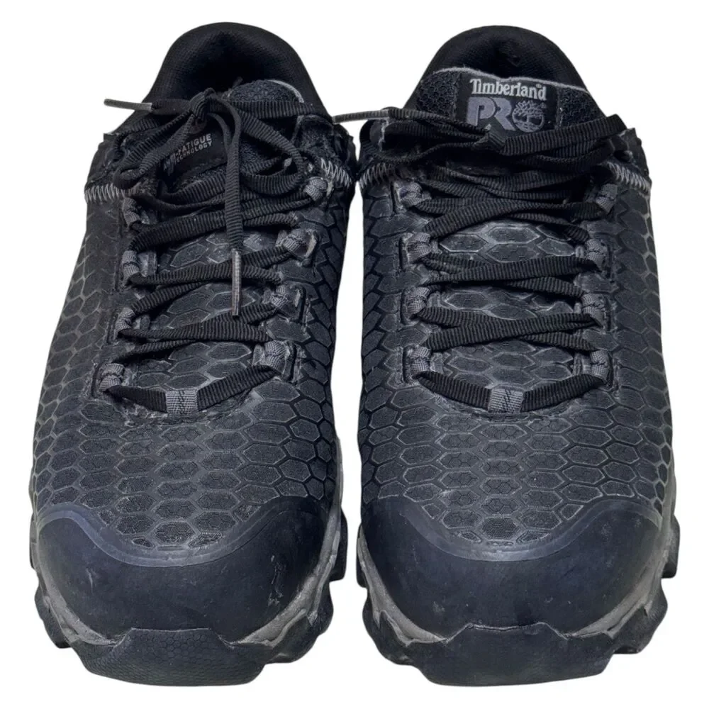Timberland PRO A1B6U Powertrain Sport Mens 7.5M Alloy Toe Work Shoes Black